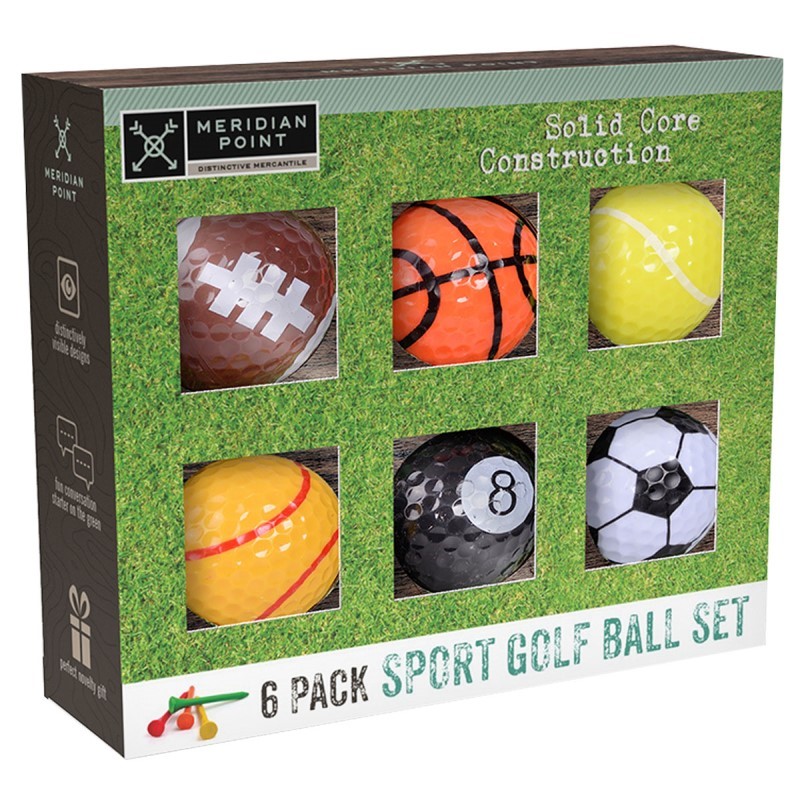 Category Home Sport Golf Balls (6 Pack)